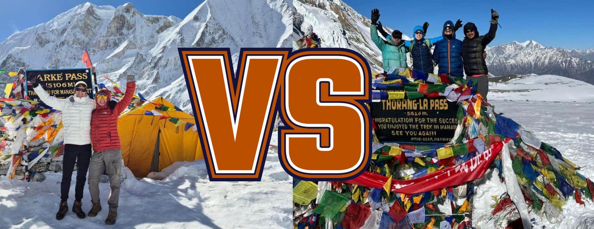 Annapurna Circuit Trek VS Manaslu Circuit Trek