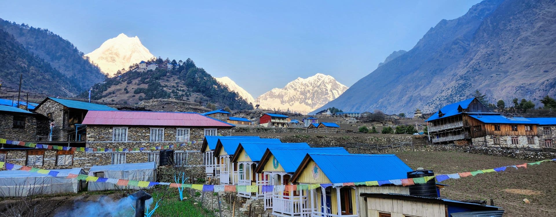 Manaslu Circuit Trek Map, Routes and Location