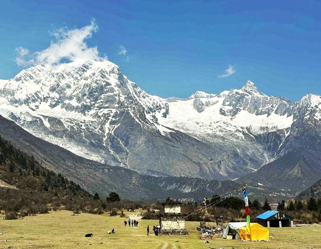 Manaslu Circuit Trek Map, Routes and Location