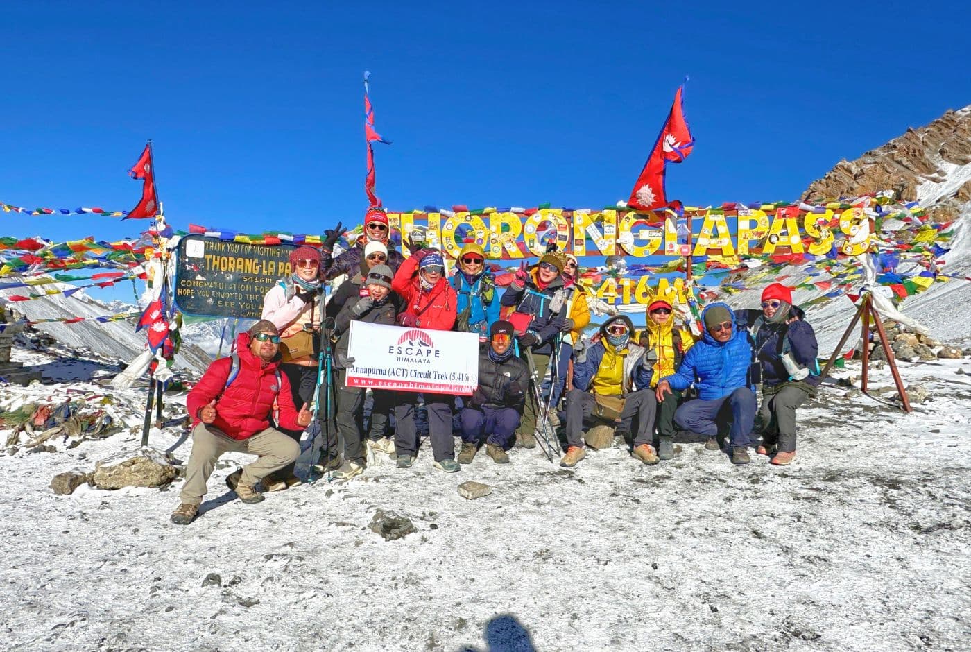Annapurna Circuit Trek Thorong La