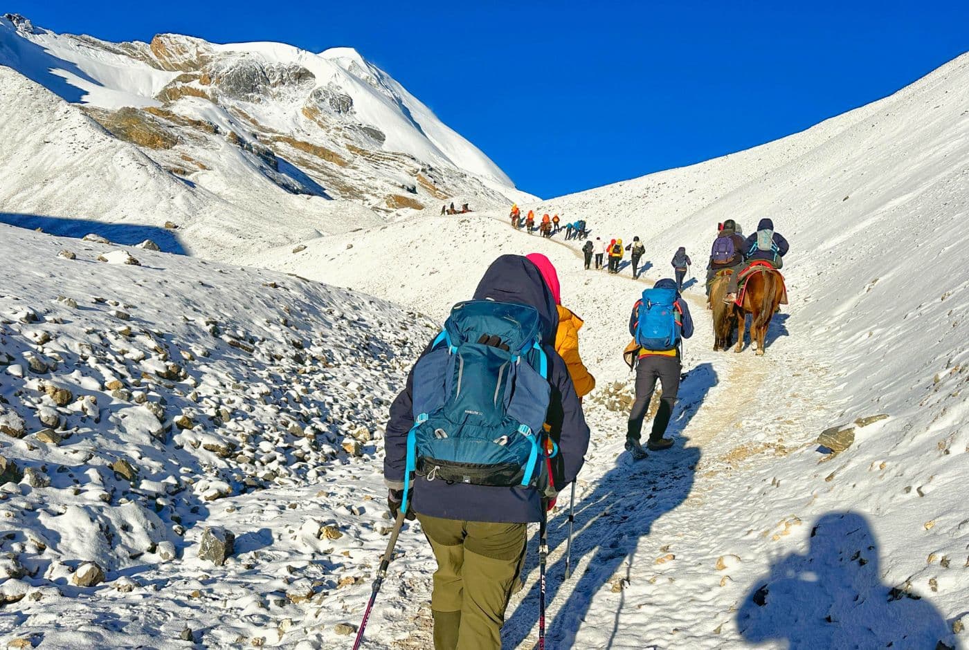 Way To Thorong La Pass